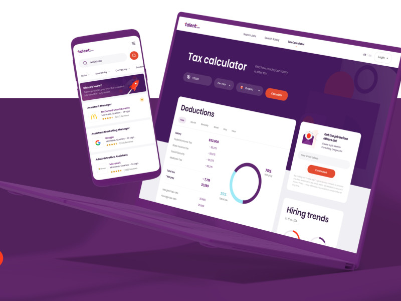 Talent App Design