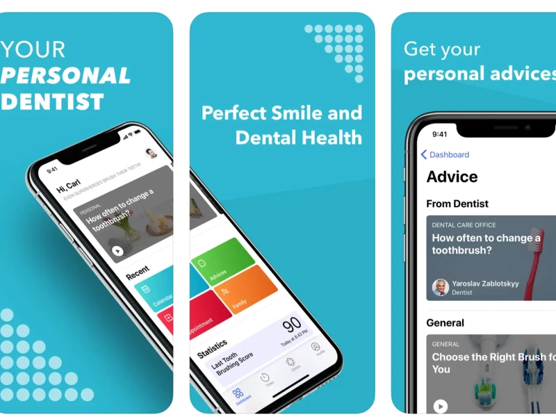 Dental Care App Design