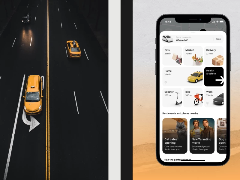 Uber Super App Design