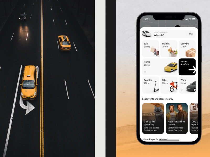 Uber Super App Design