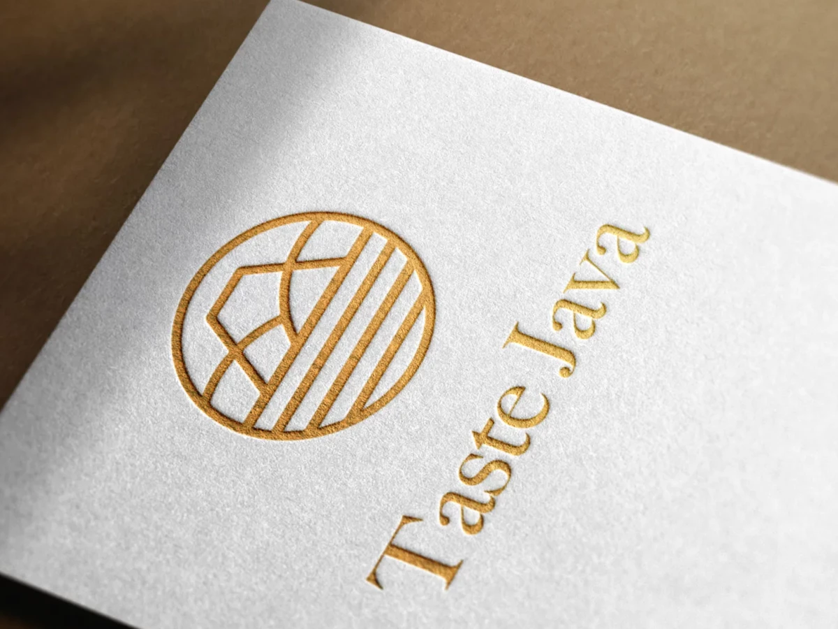Taste Java Logo Design