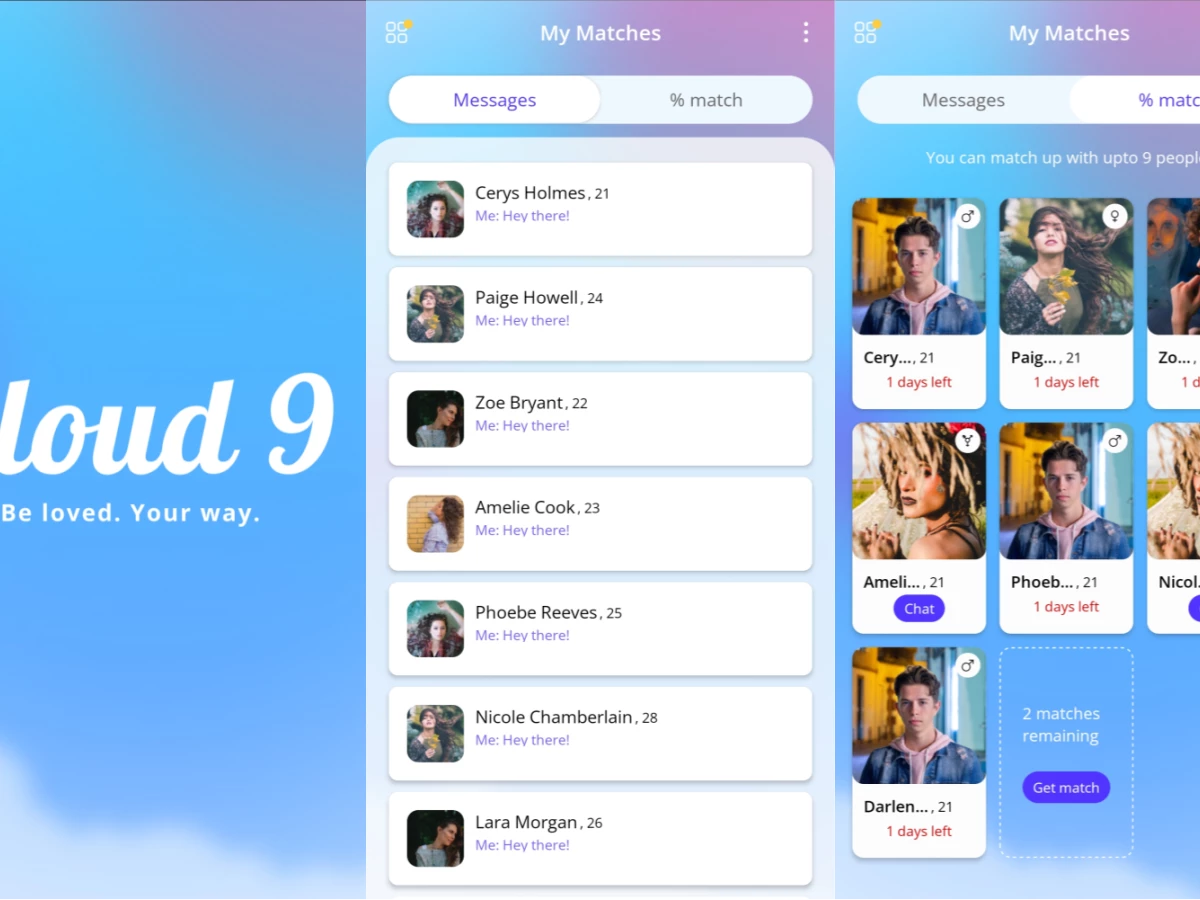Cloud 9 App Design