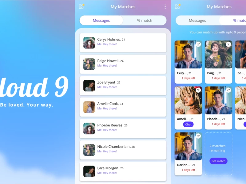 Cloud 9 App Design
