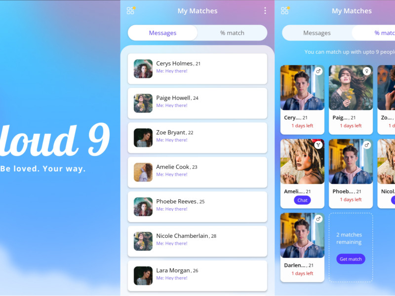 Cloud 9 App Design