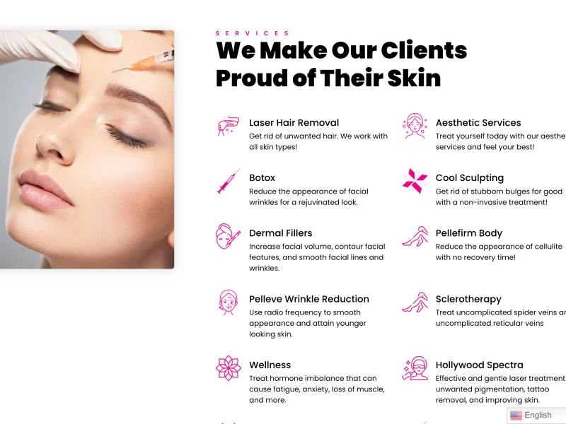 Everybody Is Beautiful Med Spa Website Design