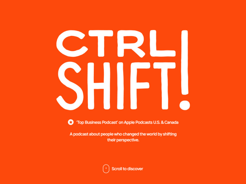 Humbleteam CTRL SHIFT! Website Design