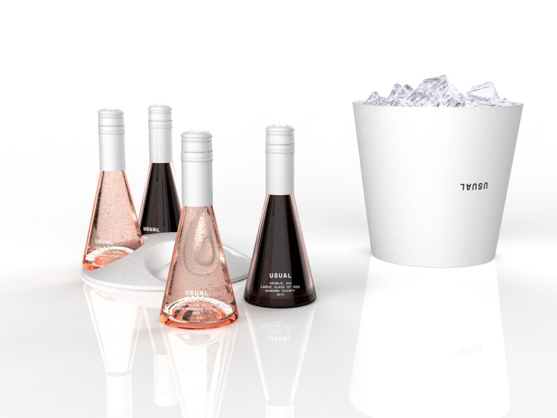 Usual Wine Packaging Design