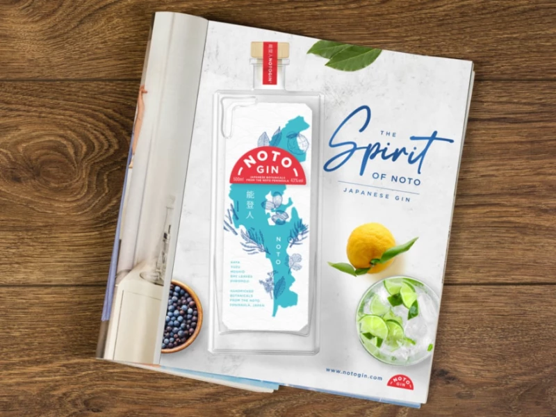 Noto Gin Print Design
