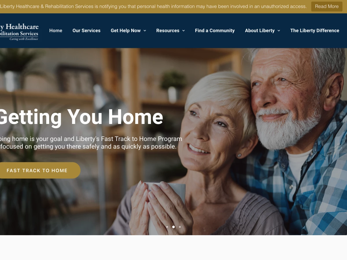 Liberty Healthcare’s Website Design