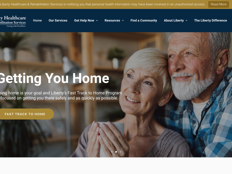 Liberty Healthcare’s Website Design