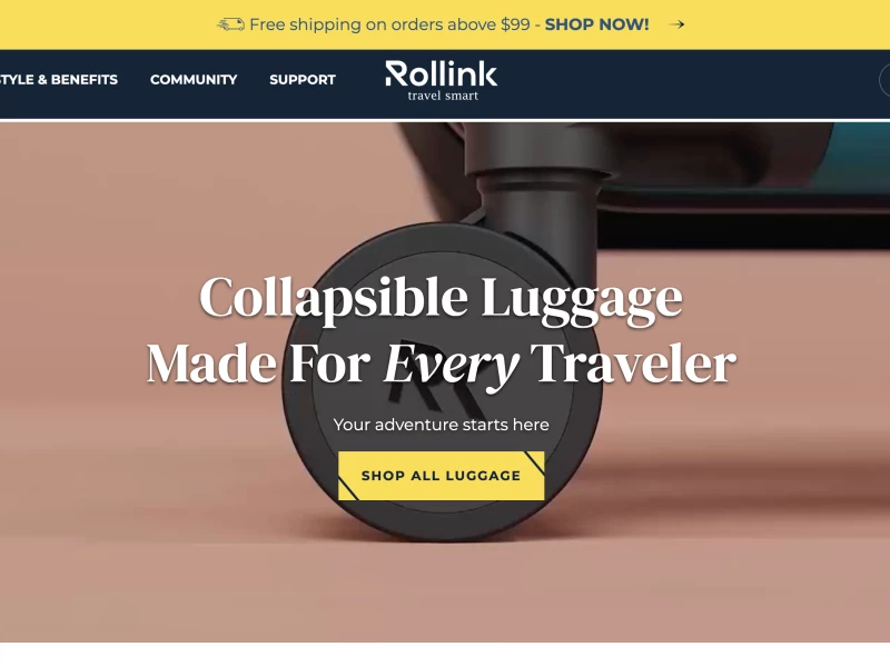 Rollink's Website Design