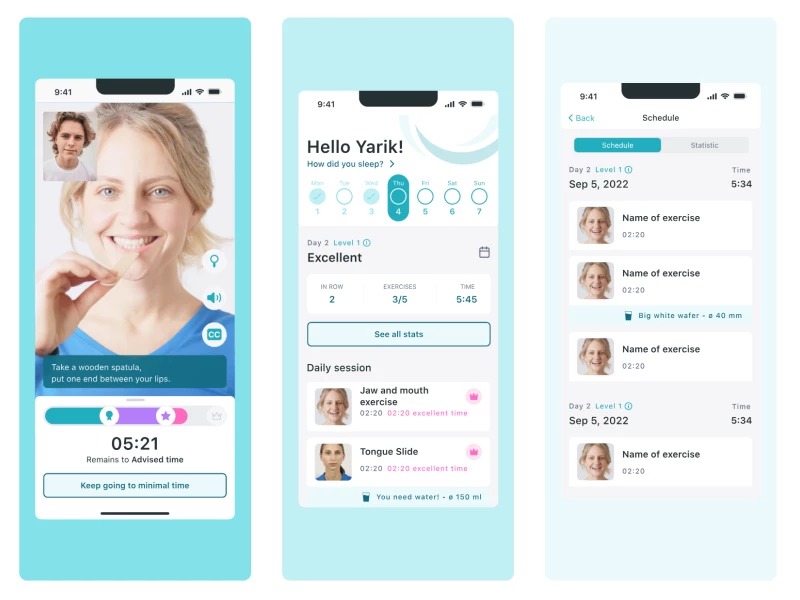 SnoreFree App Design