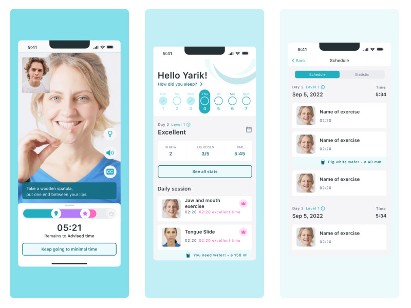 SnoreFree App Design
