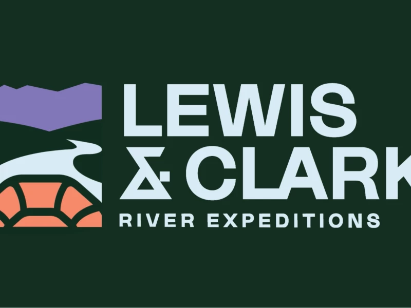 Lewis & Clark River Expeditions Logo Design