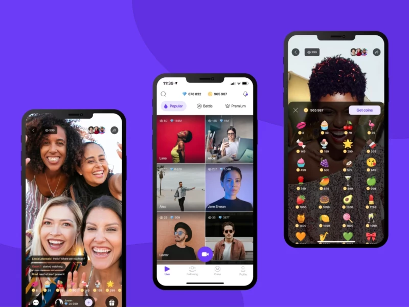 Streaming App Design