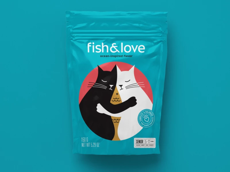 Fish & Love Packaging Design