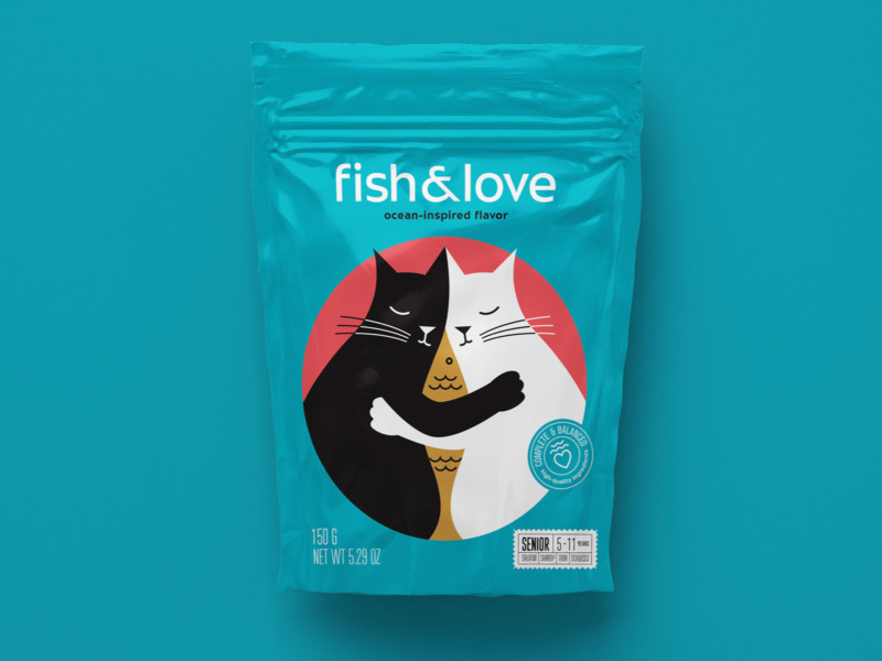 Fish & Love Packaging Design