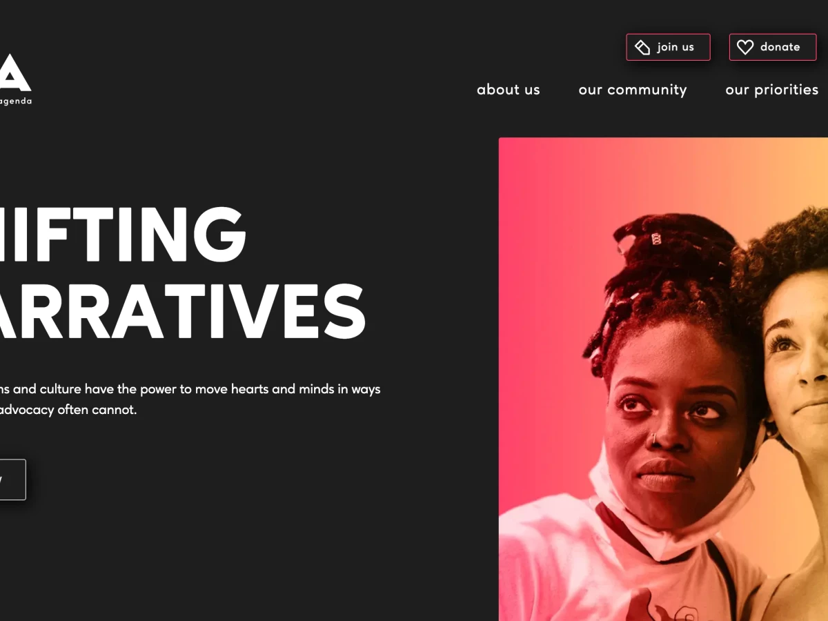 The Opportunity Agenda Web Design