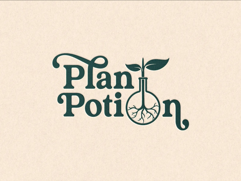 Plant Potion Logo Design