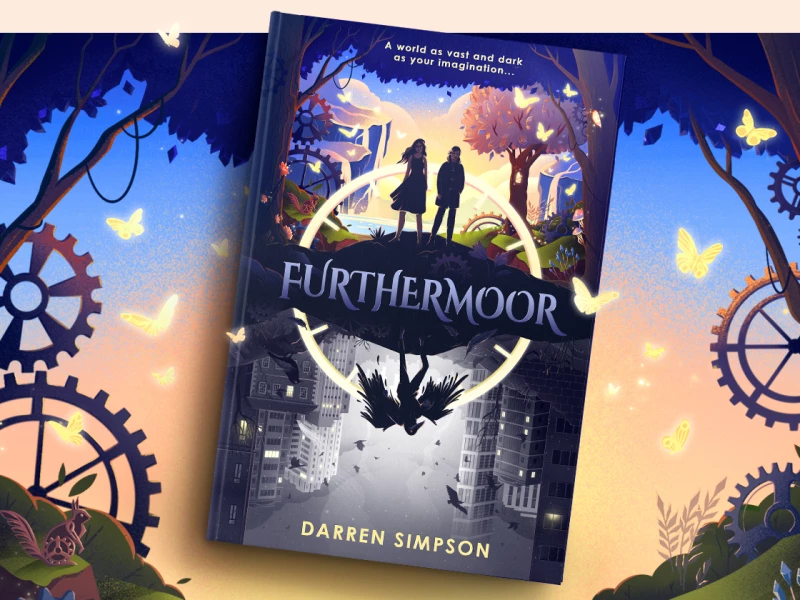 Furthermoor Book Cover Print Design