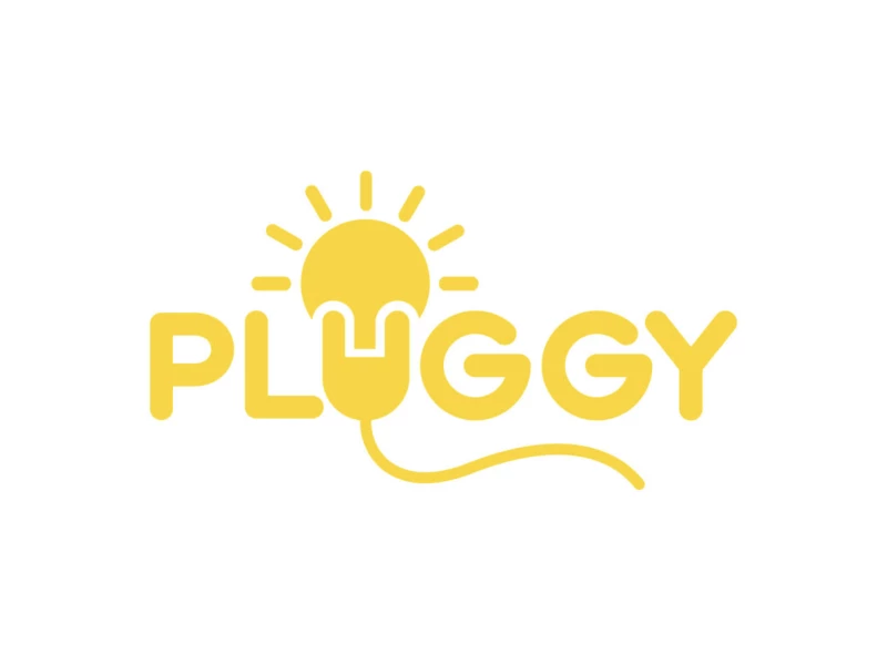 Pluggy Logo Design