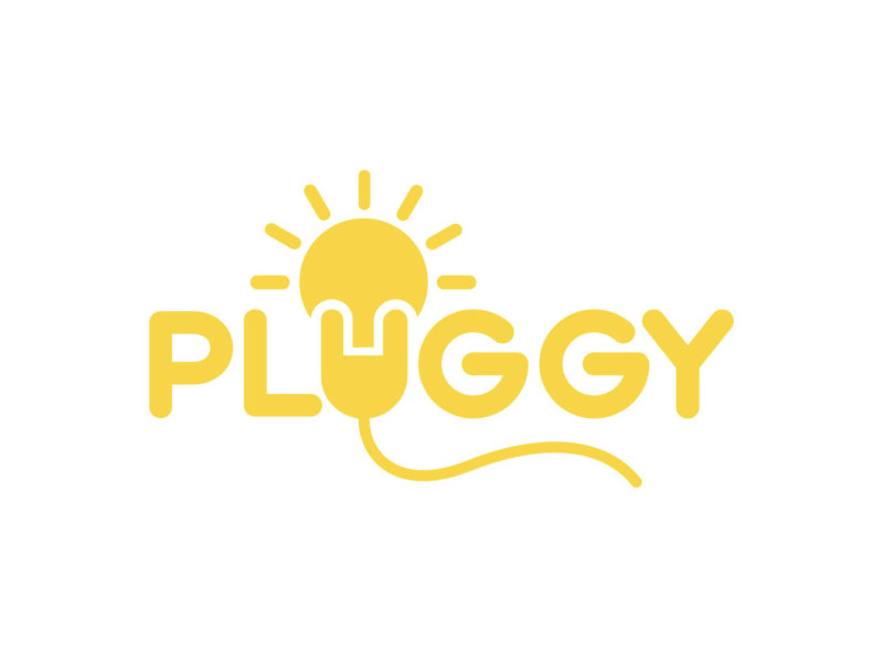 Pluggy Logo Design