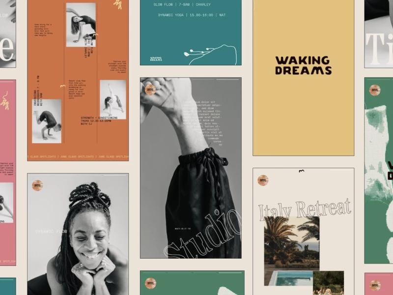 Waking Dreams Print Design