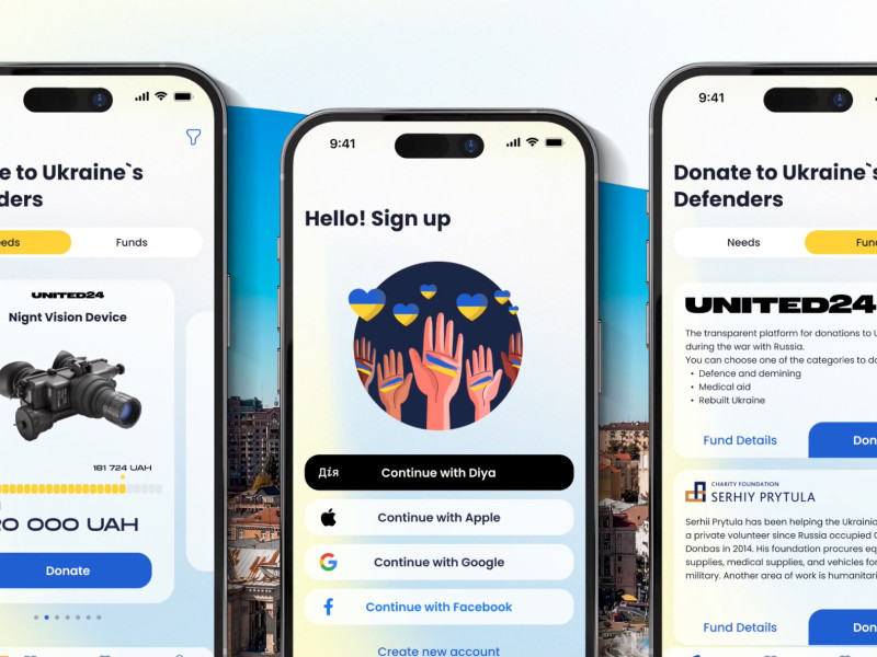 Legible, easy-to-navigate UI