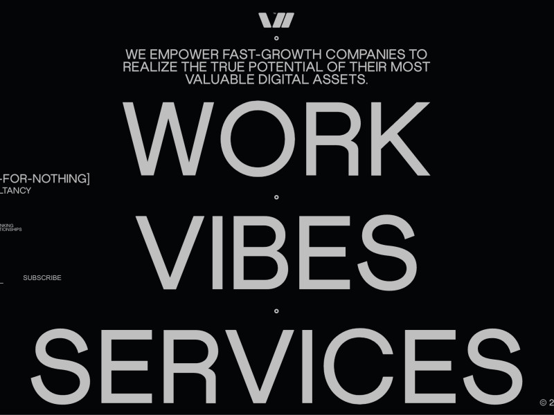 Wanted For Nothing Website Design