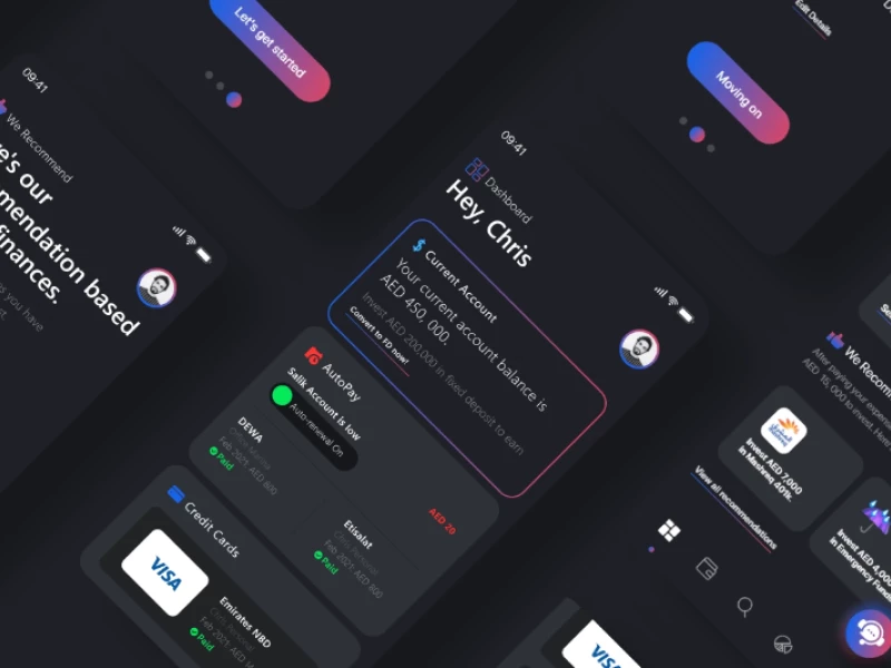 FinDXB App Design