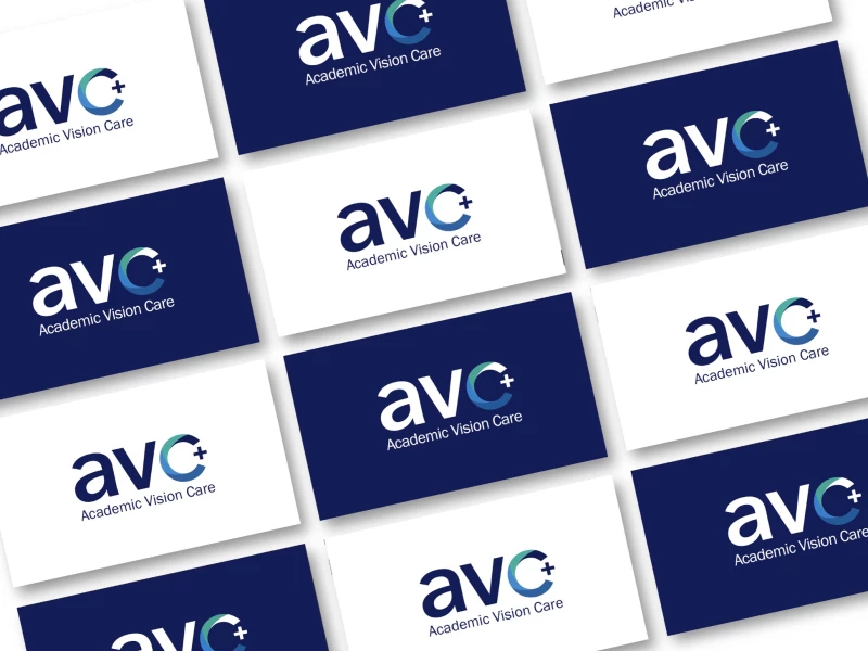 Academic Vision Care Plus logo design