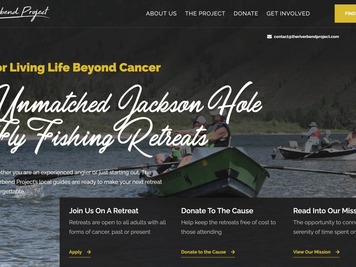 The Riverbend Project's Web Design