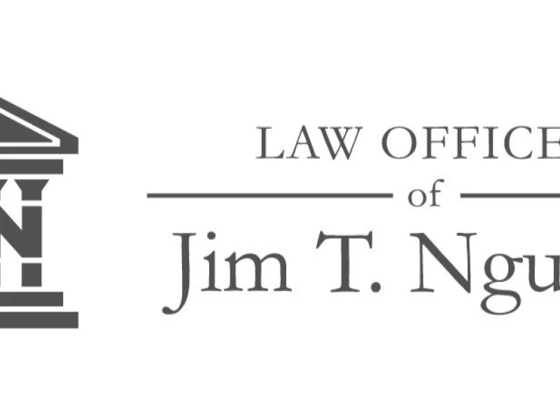 Jim T. Nguyen Law Logo Design