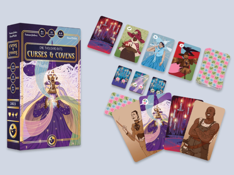 Curses & Covens Packaging Design