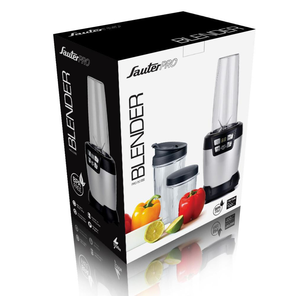 Sauter Pro Blender Packaging Design