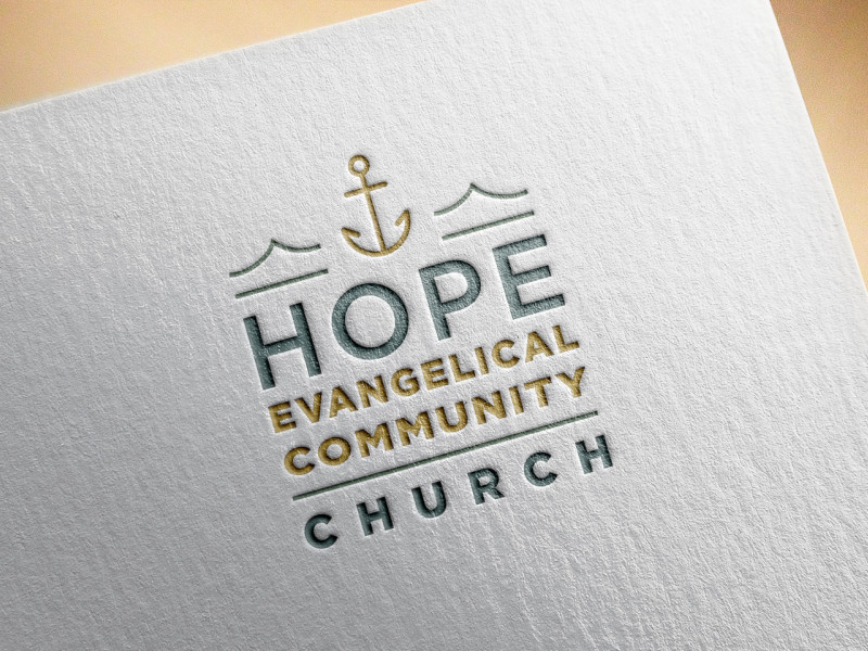 Hope Evangelical Community Church Logo Design