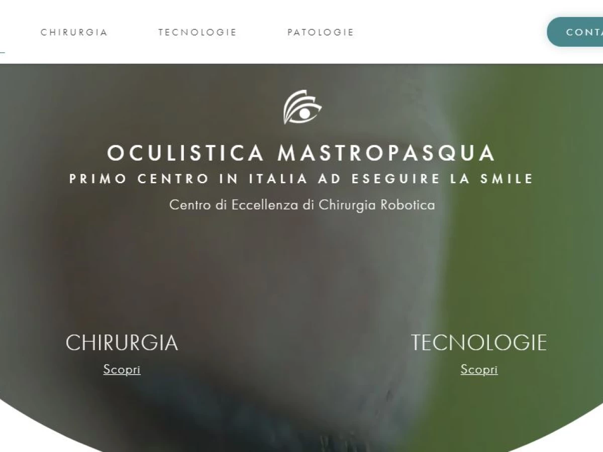 Eme - Oculistica Mastropasqua Web Design