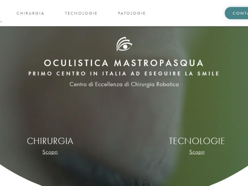 Eme - Oculistica Mastropasqua Web Design