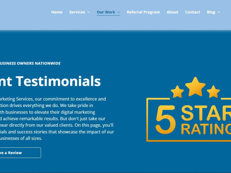 Murray Marketing Services Web Design