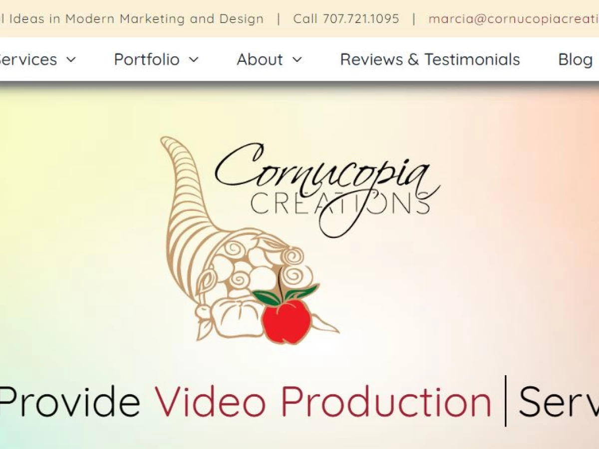 Cornucopia Creations Web Design