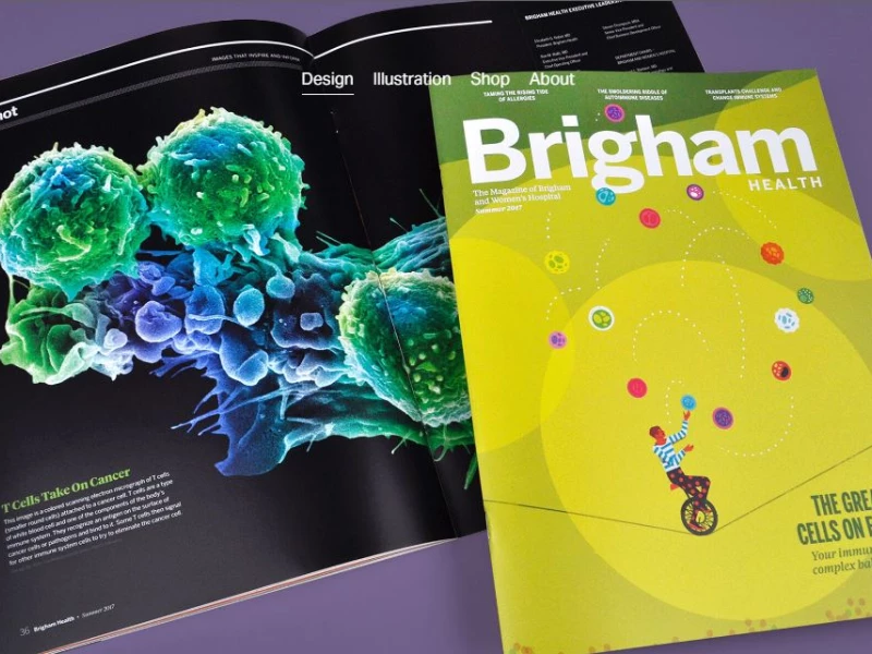 Brigham Health Print Design