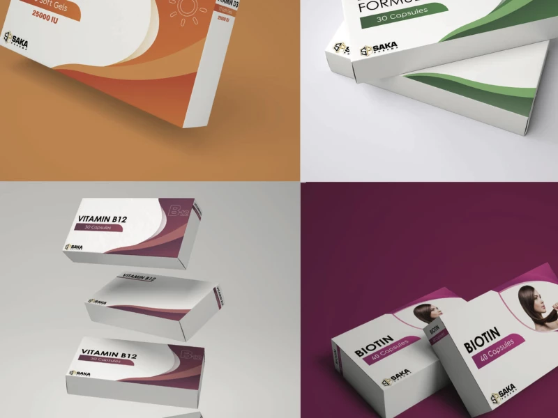 Saka Pharma Packaging Design