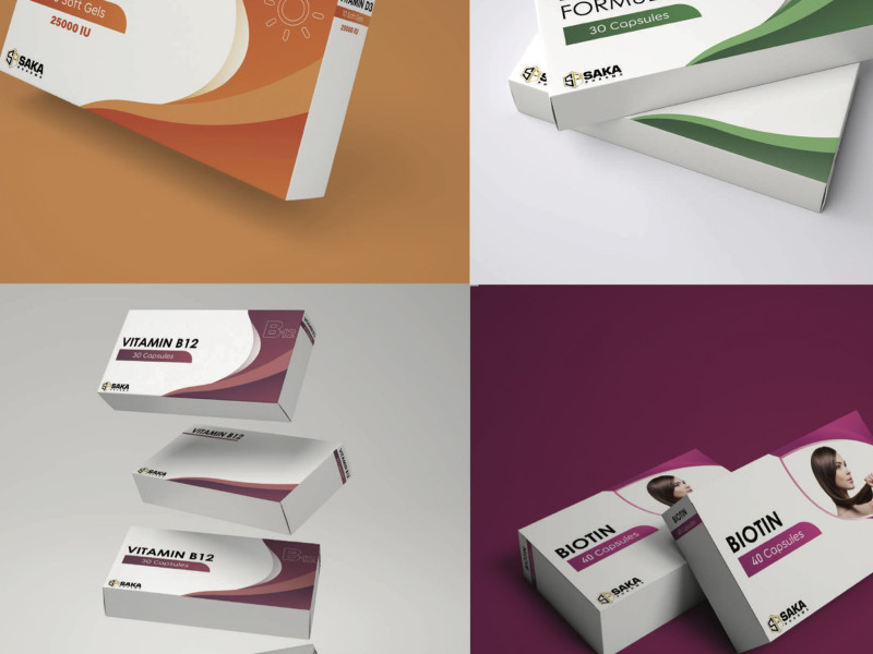 Saka Pharma Packaging Design