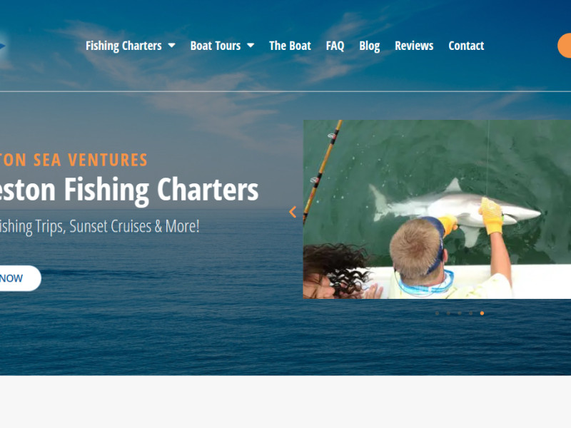 Galveston Sea Ventures Web Design