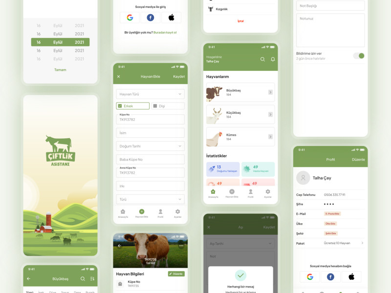 Farm Management App Design