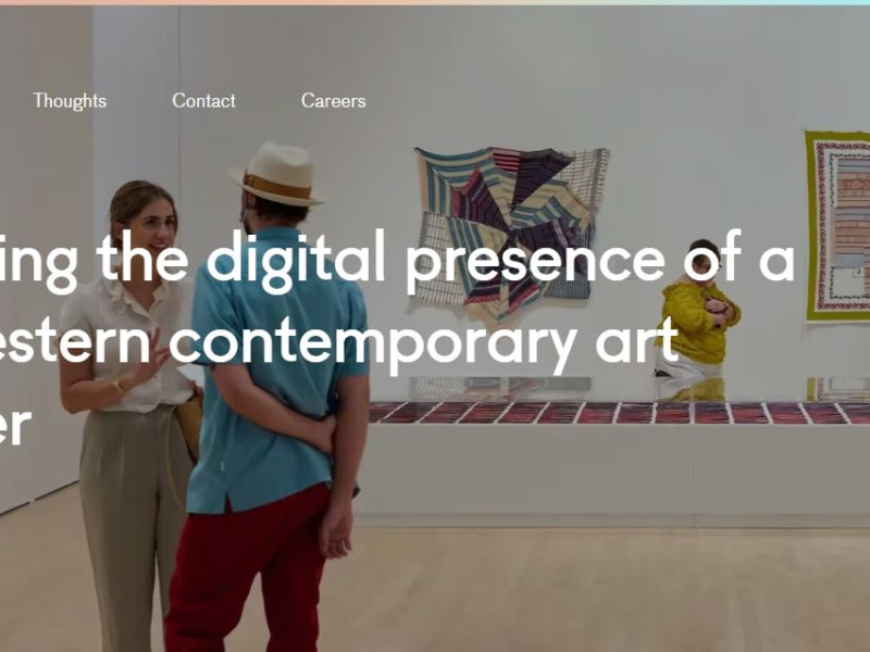 Kemper Museum of Contemporary Art Web Design