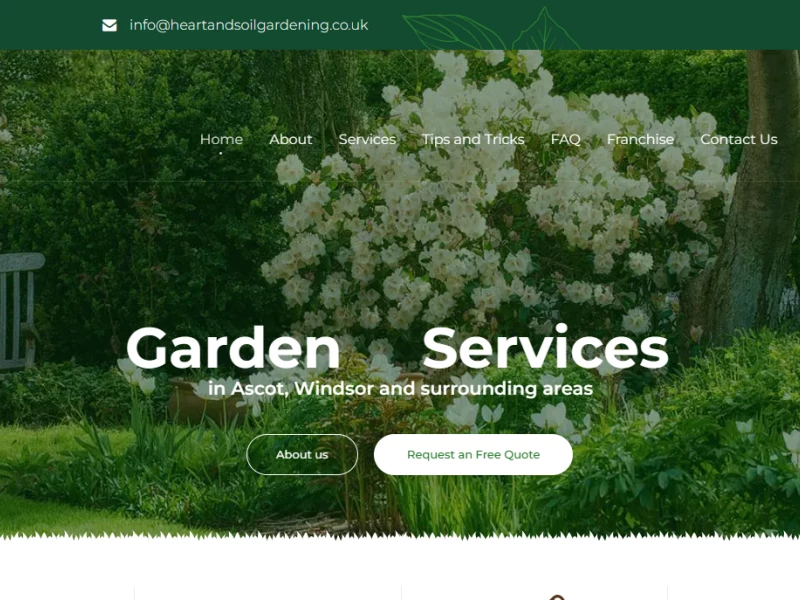 Heart and Soil Web Design