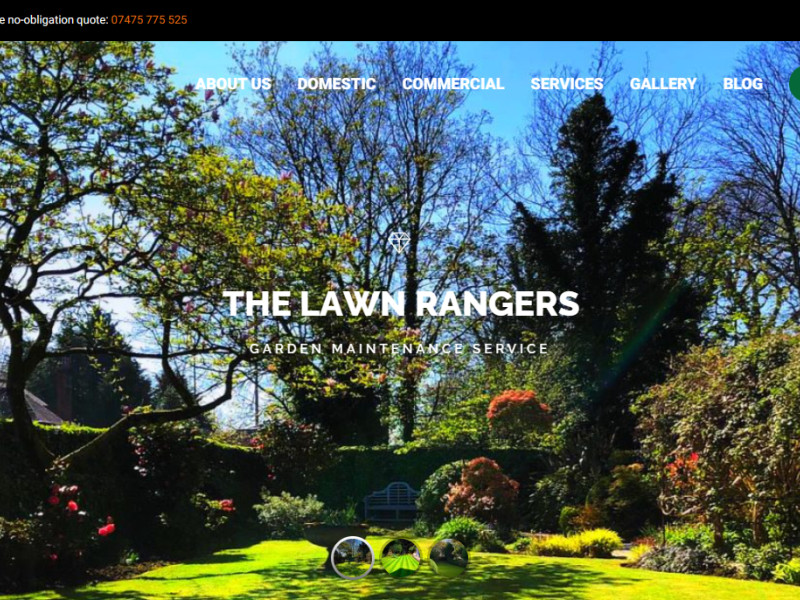 The Lawn Rangers Web Design