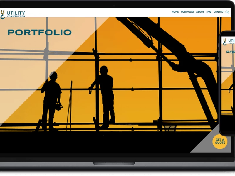 Utlitiy Construction Web Design