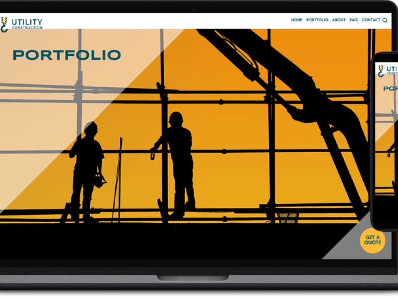 Utlitiy Construction Web Design